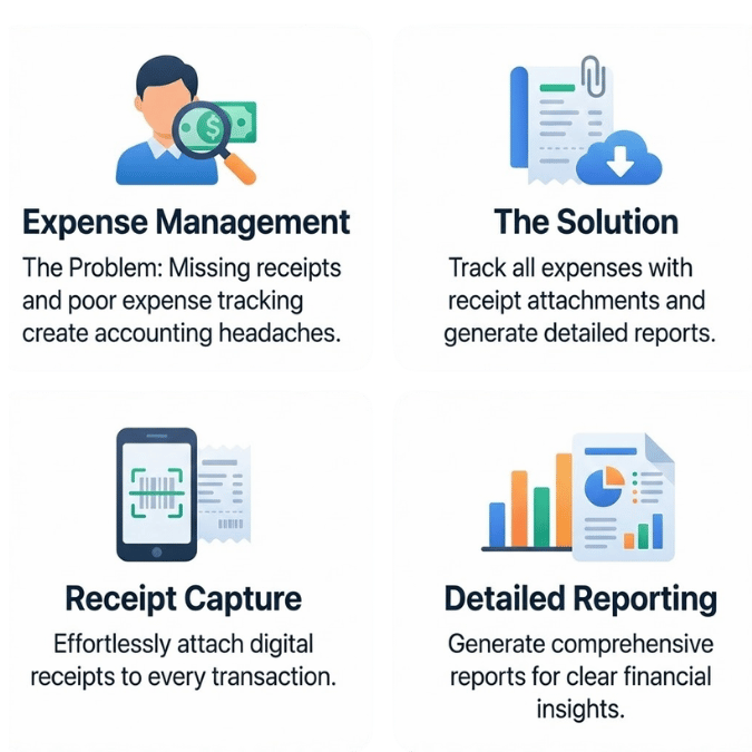 Expense management interface