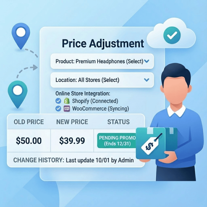 Price adjustment interface